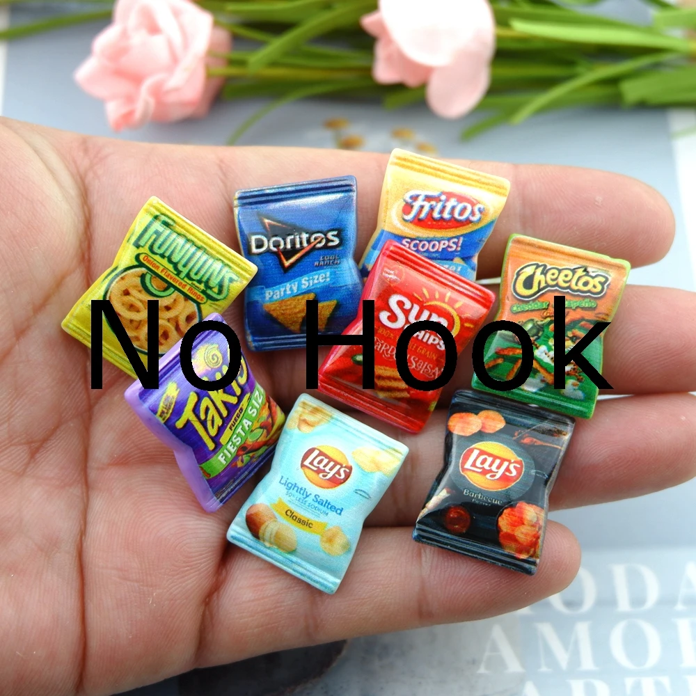Kawaii Potato Chips Snacks Charms for DIY Making